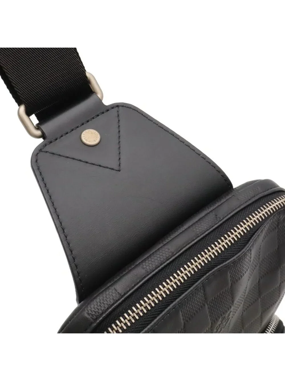 Louis Vuitton Damier Infini Avenue Sling Bag Onyx Black